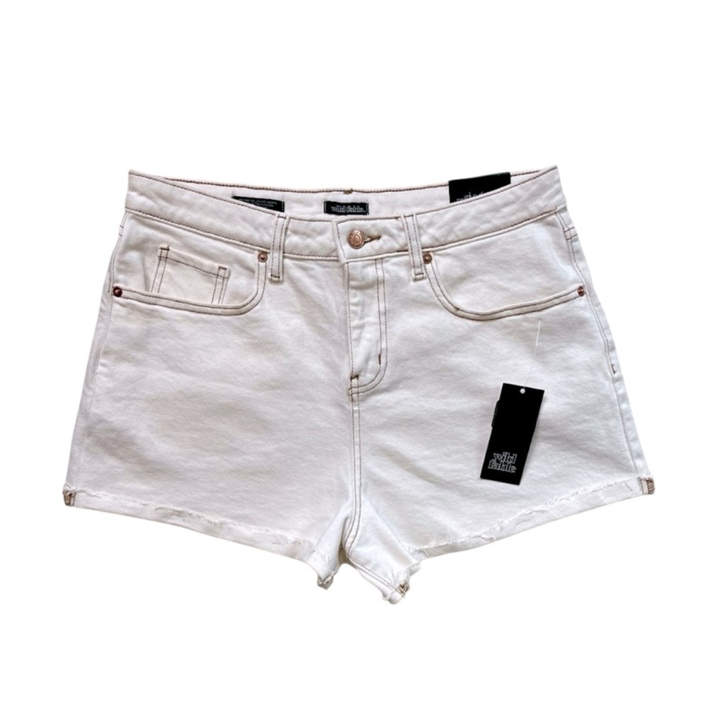 Wild Fable High-Rise Rolled Cuff Shorts